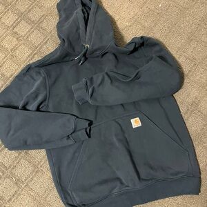 Carhartt Men's Dark Blue Hoodie Sweat Shirt